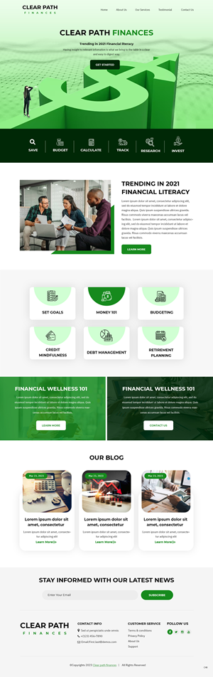 Web Design by pb for this project | Design: #30233476