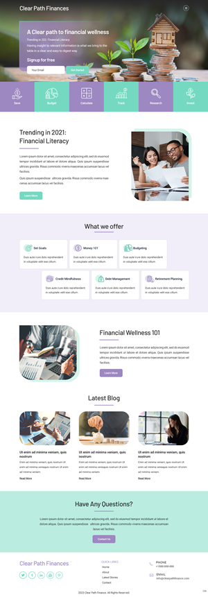 Web Design by pb for this project | Design: #30233479