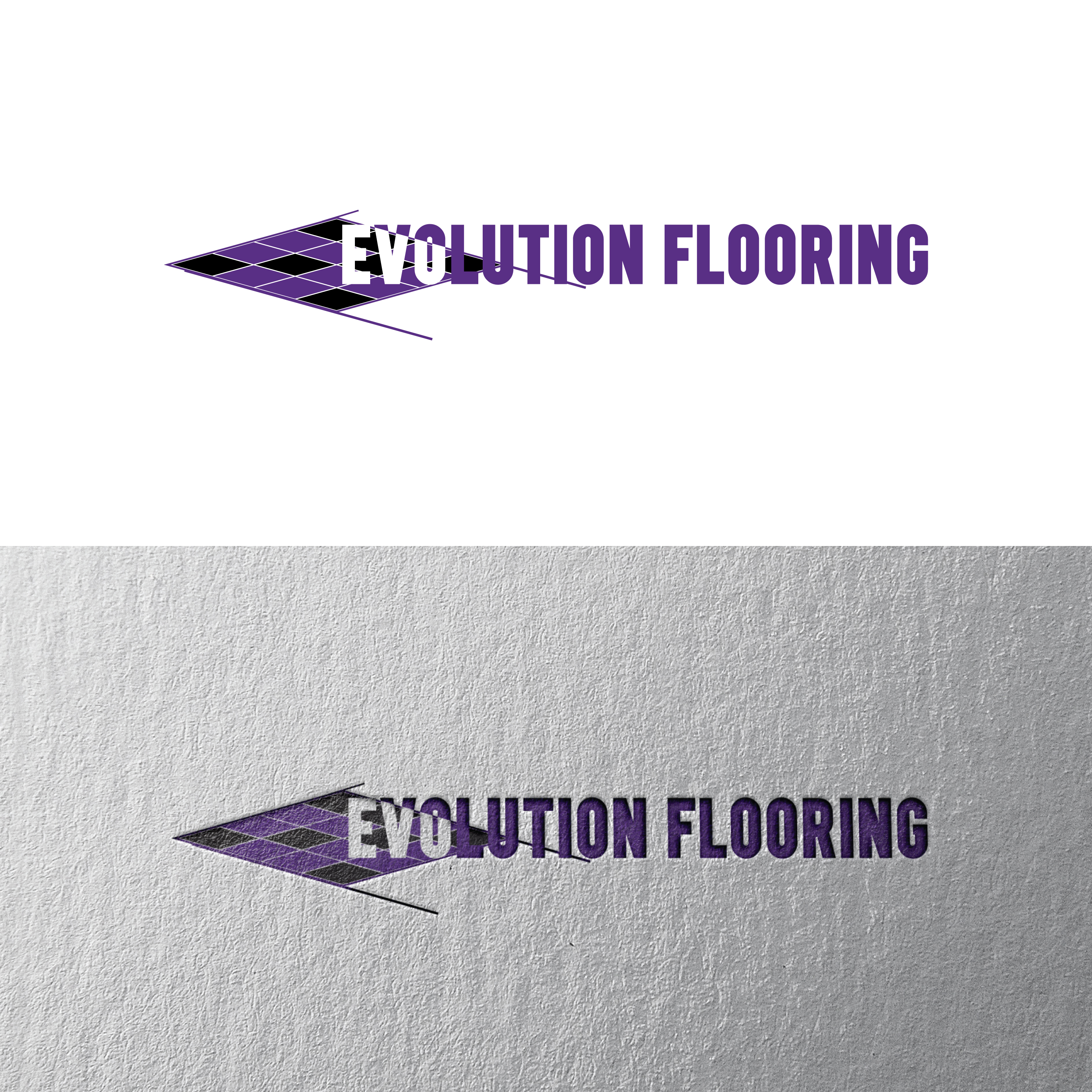 Logo Design by Adnan Bhatti for Evolution Flooring LLC | Design #30238811