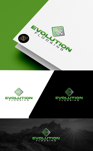 Logo Design by END™ for Evolution Flooring LLC | Design: #30273144