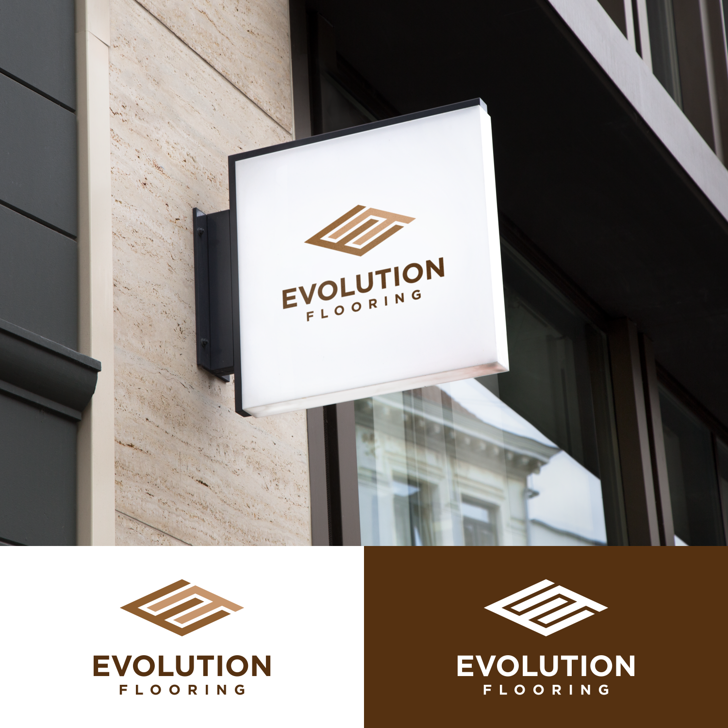Logo-Design von JayaArt für Evolution Flooring LLC | Design #30232318