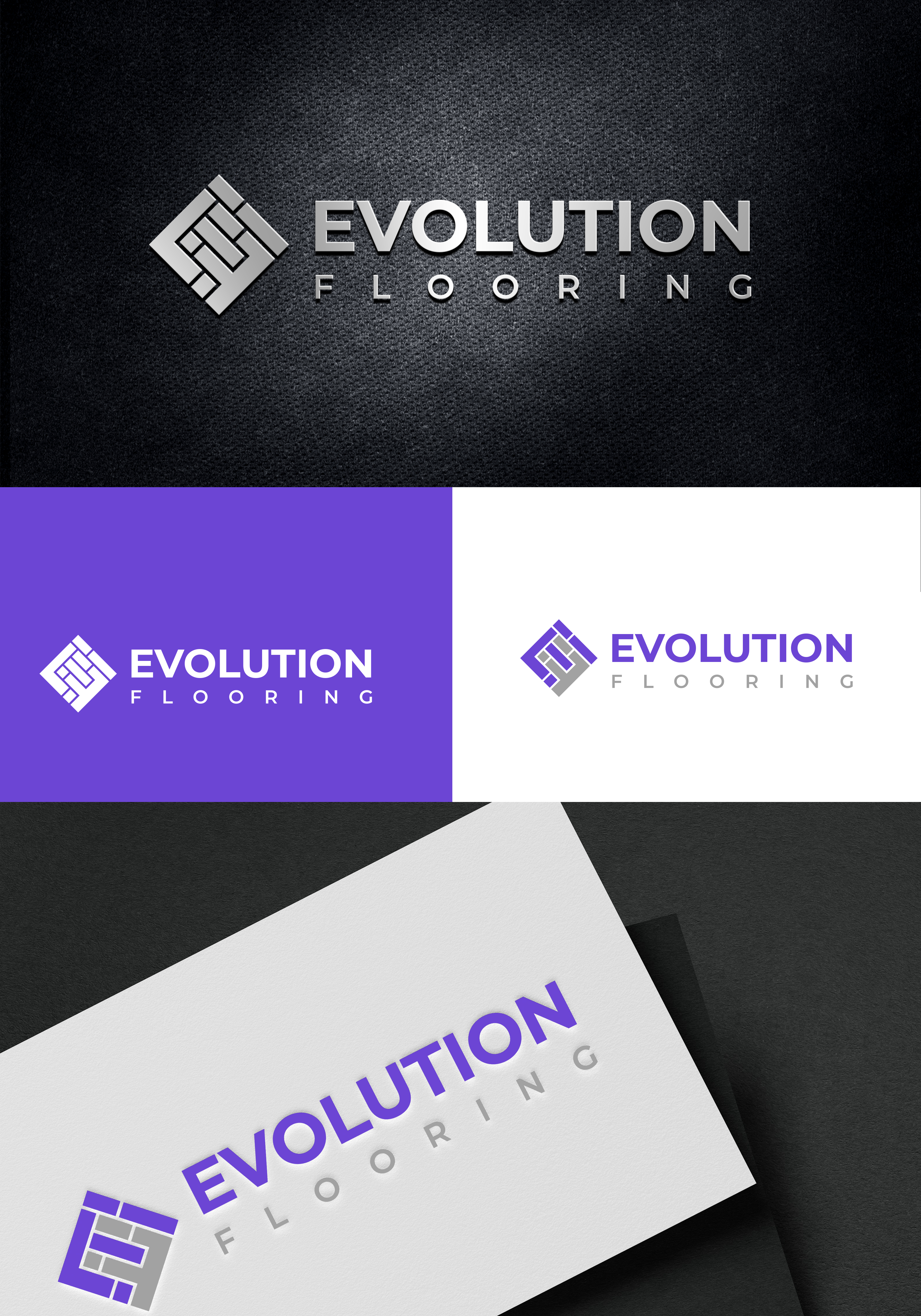 Logo Design by Graphixpointt for Evolution Flooring LLC | Design #30230260