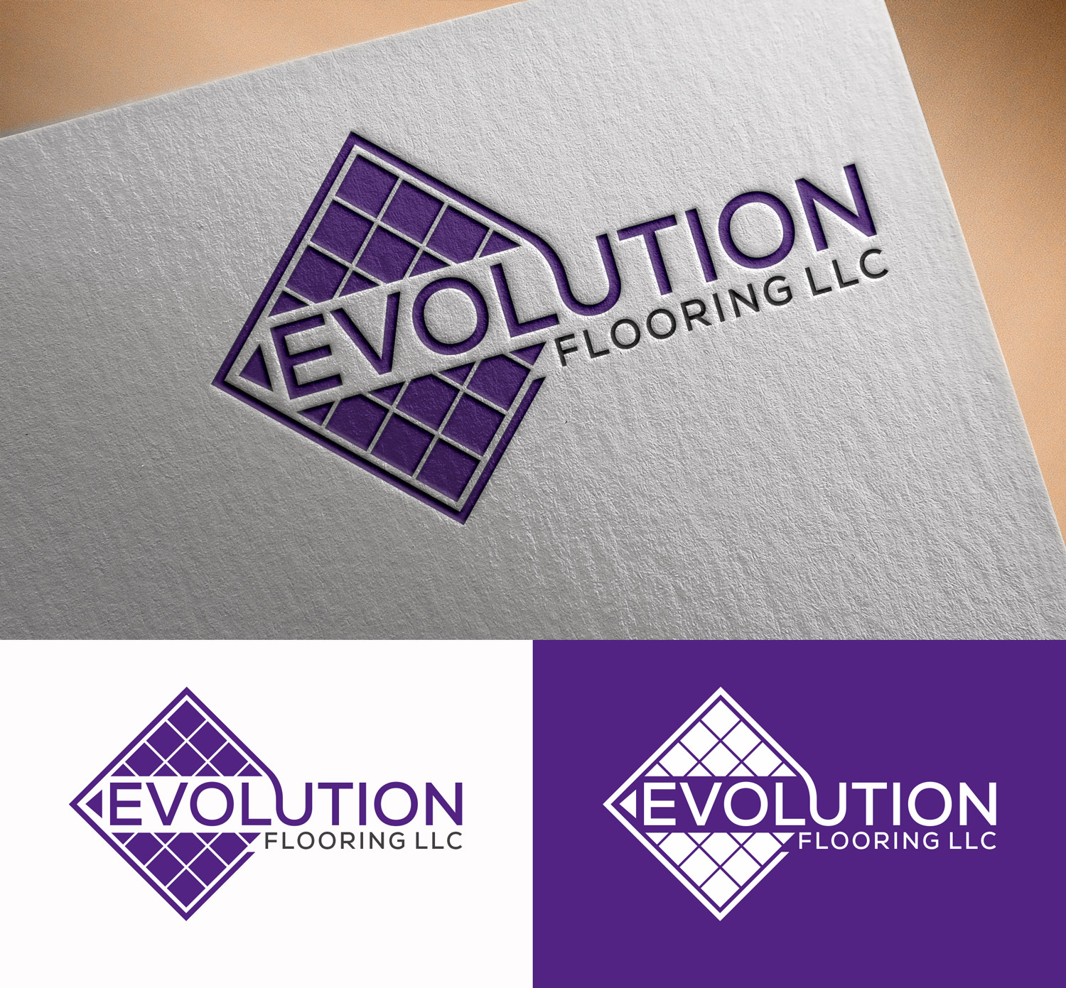 Logo Design by M Art & Design for Evolution Flooring LLC | Design #30231010