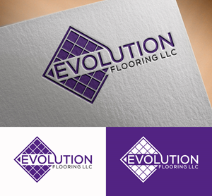 Logo Design by M Art & Design for Evolution Flooring LLC | Design: #30231010