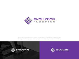 Logo Design by COLOUR CREATIVE for Evolution Flooring LLC | Design: #30265655