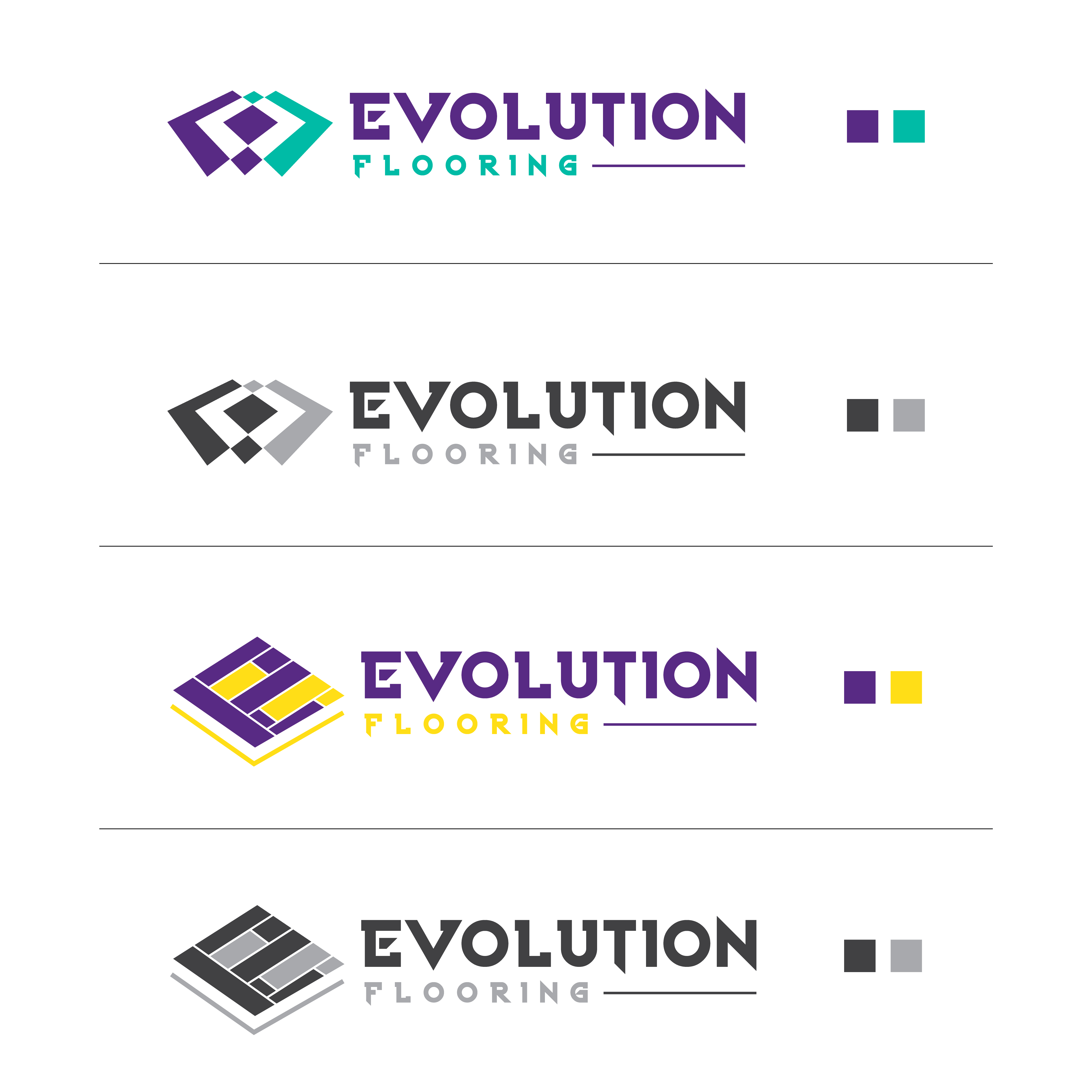 Logo-Design von Hassanhz für Evolution Flooring LLC | Design #30242252