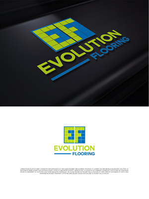 Logo Design by Amelia Mia for Evolution Flooring LLC | Design: #30248199