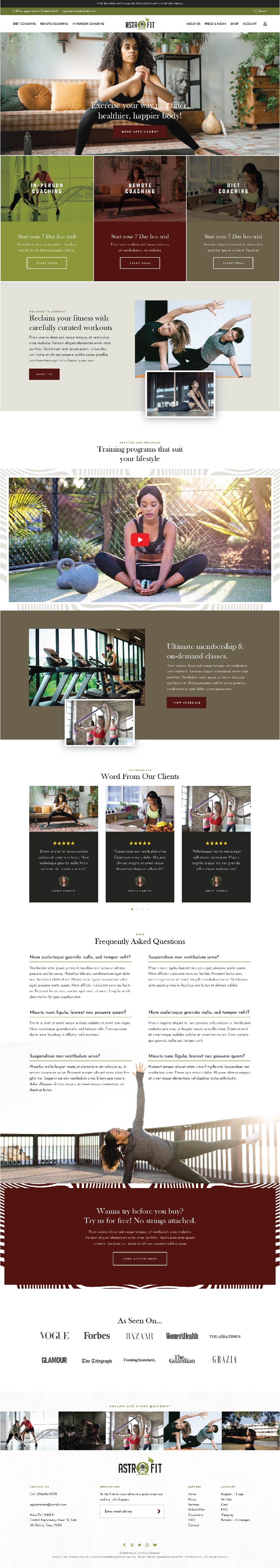 Web Design by Intricate for ONEELEVEN | Design #30271376
