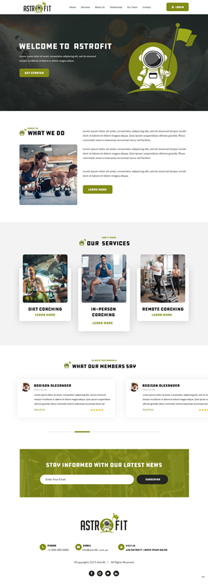 Web Design by pb for ONEELEVEN | Design #30246969