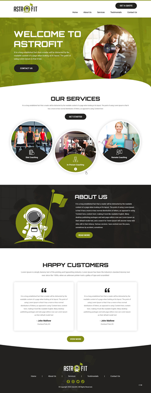 Web Design by pb for ONEELEVEN | Design: #30246977