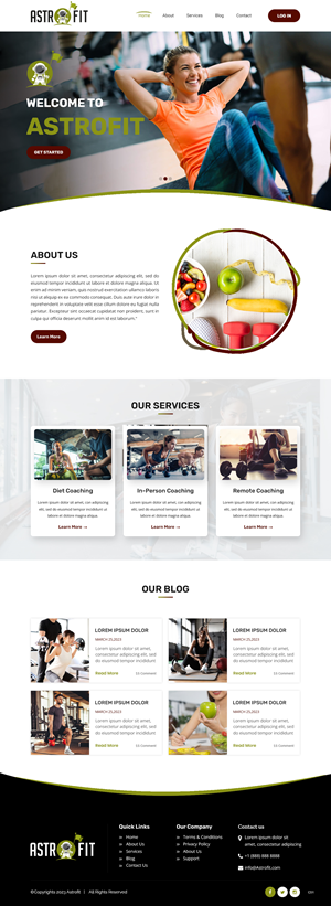 Web Design by pb for ONEELEVEN | Design: #30246978