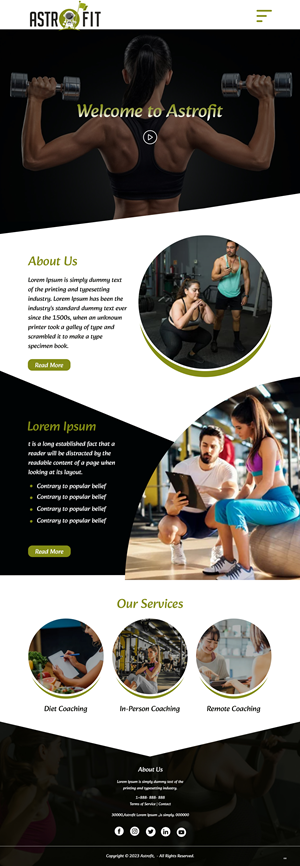 Web Design by pb for ONEELEVEN | Design: #30246982
