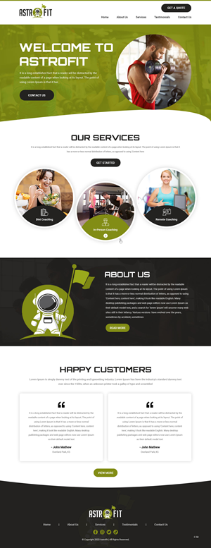 Web Design by pb for ONEELEVEN | Design: #30259274
