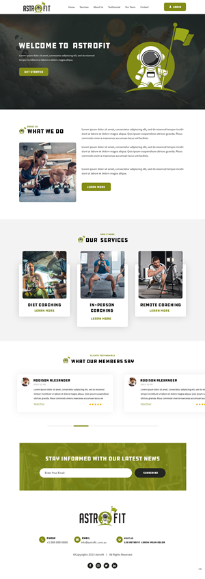 Web Design by pb for ONEELEVEN | Design: #30259275