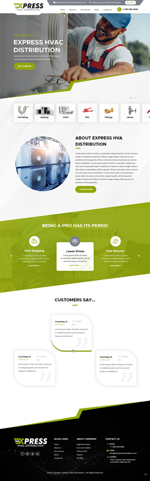 Web Design par pb pour ONEELEVEN | Design : #30240832