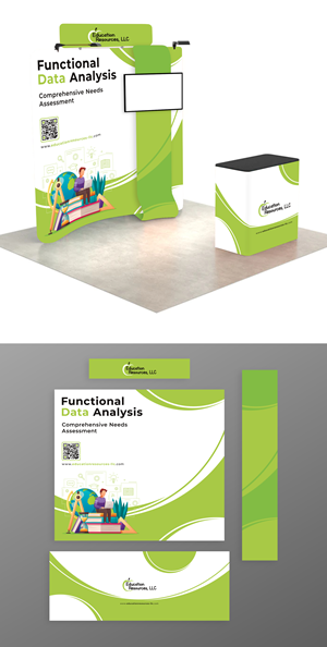 Trade Show Booth Design by KreativeMadz for Education Resources | Design: #30248274