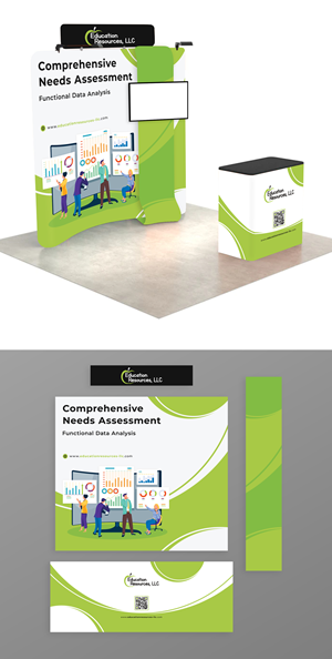 Trade Show Booth Design by KreativeMadz for Education Resources | Design: #30270674