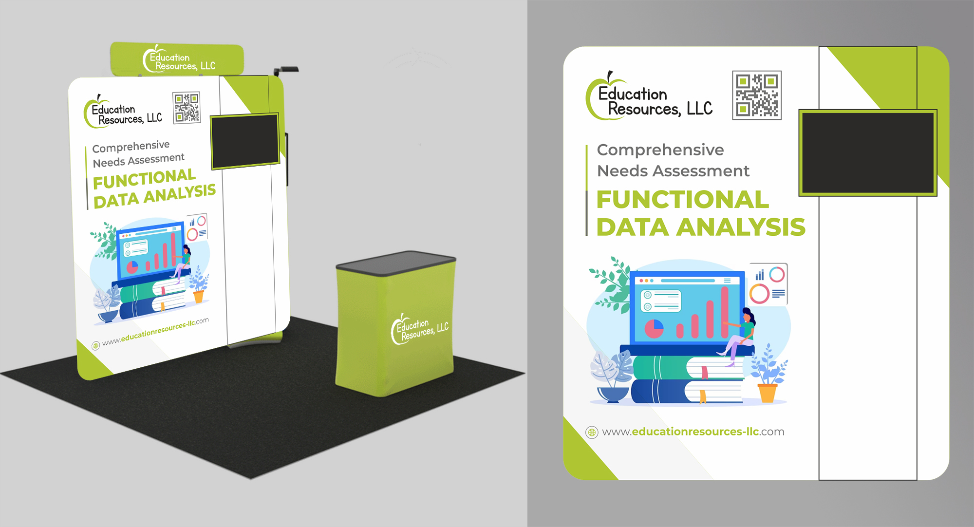 Trade Show Booth Design by ecorokerz for Education Resources | Design #30245834