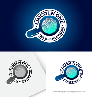 Logo Design by Revolt Team for Lincoln One Investigations | Design #30237453