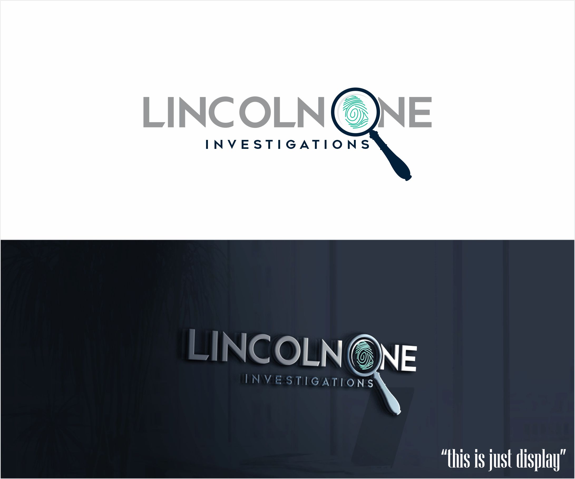 Logo-Design von alkaline für Lincoln One Investigations | Design #30236174