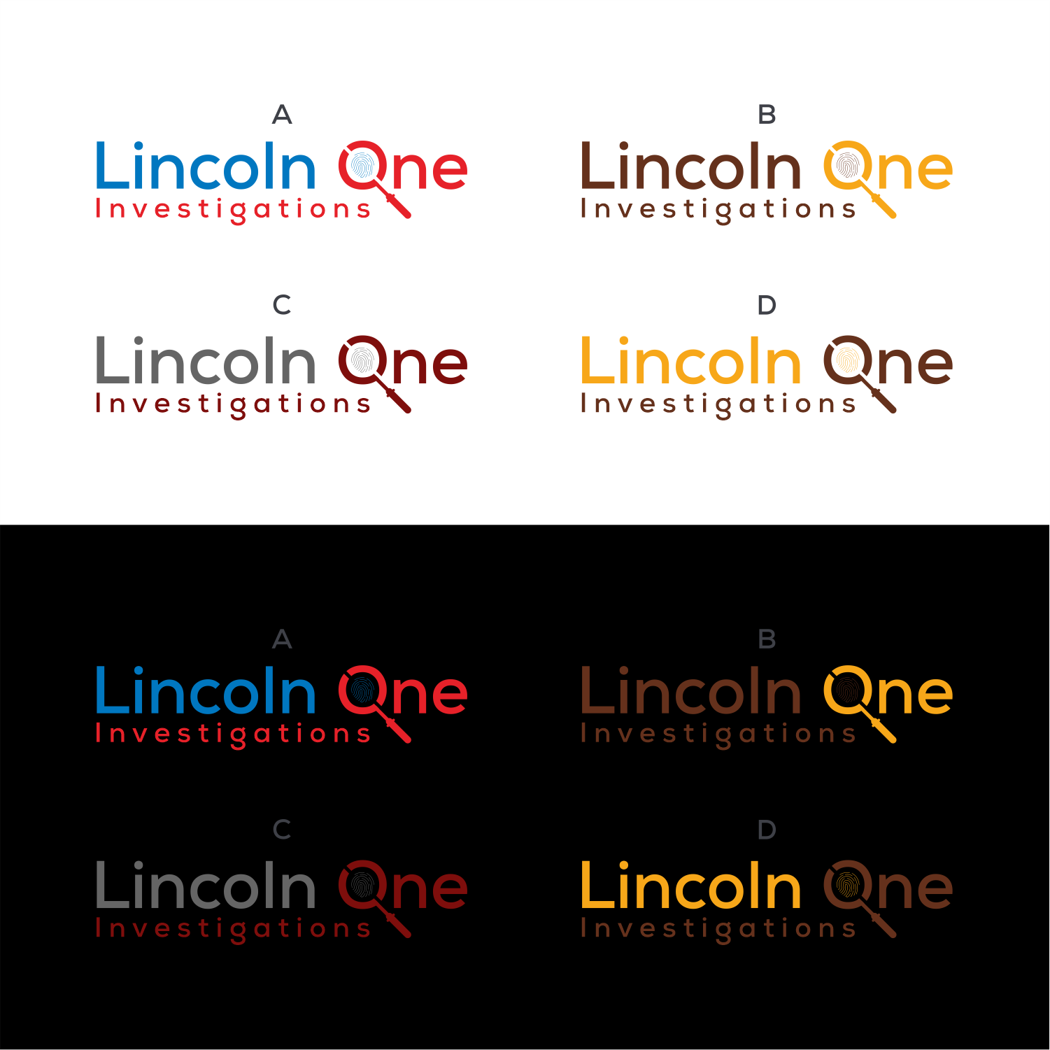 Logo Design by semarco for Lincoln One Investigations | Design #30242764