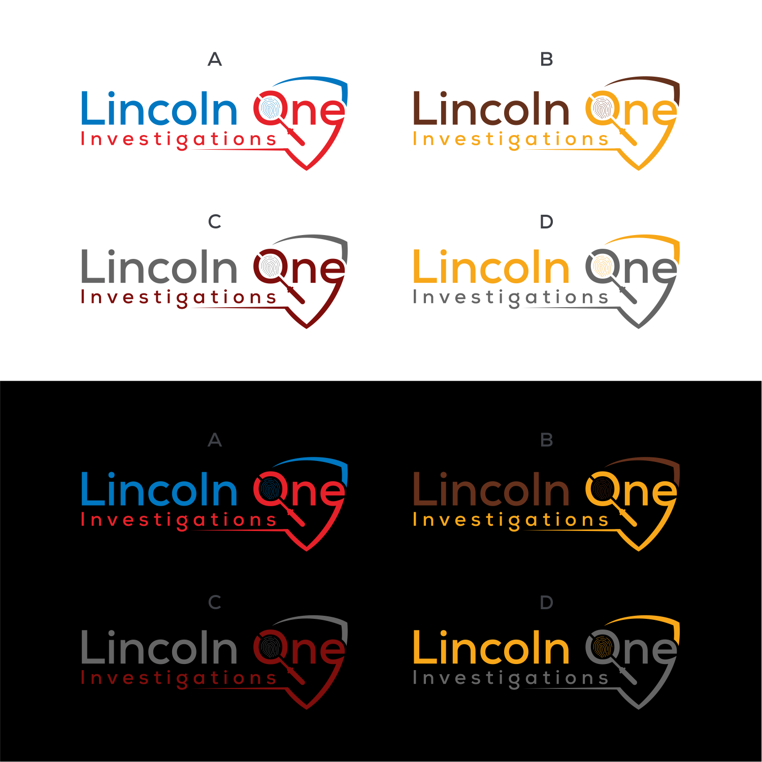Logo Design by semarco for Lincoln One Investigations | Design #30242765