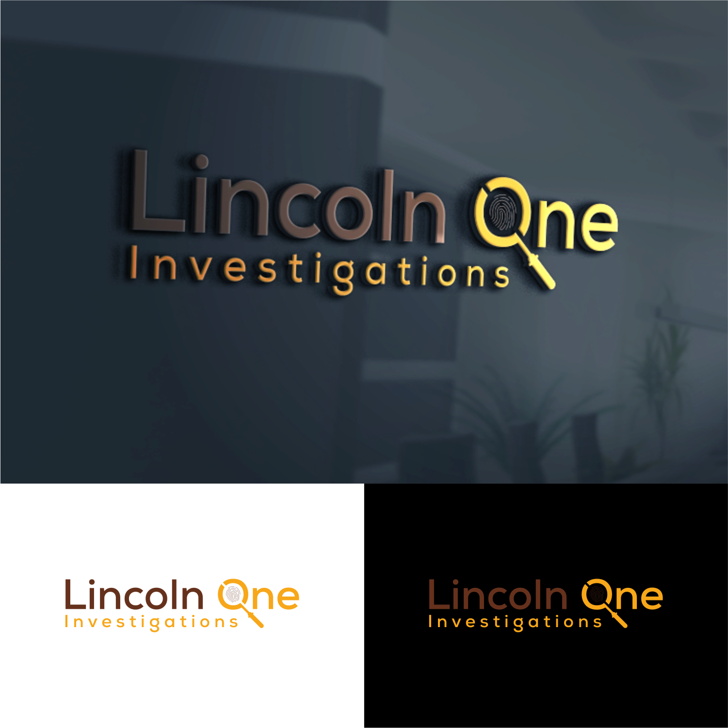 Logo Design by semarco for Lincoln One Investigations | Design #30243676