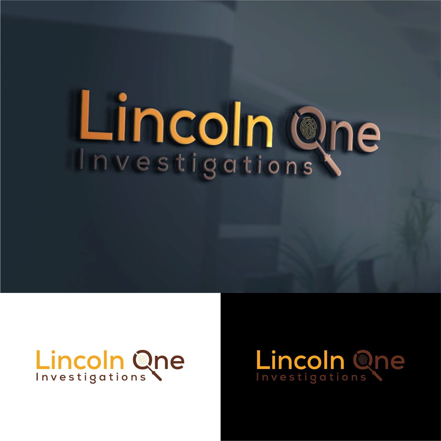 Logo Design by semarco for Lincoln One Investigations | Design #30243678