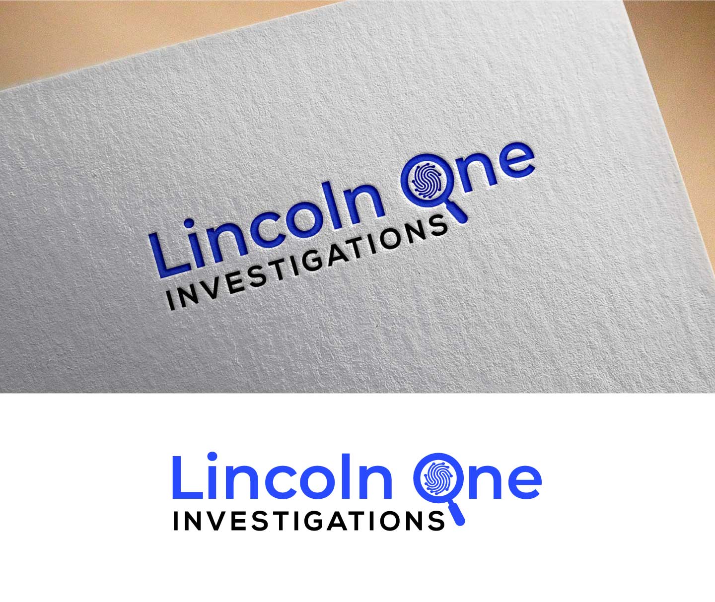 Logo Design by rass07 for Lincoln One Investigations | Design #30247542