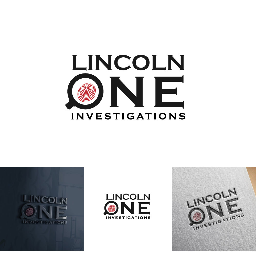 Logo Design by michellefrances for Lincoln One Investigations | Design #30237226
