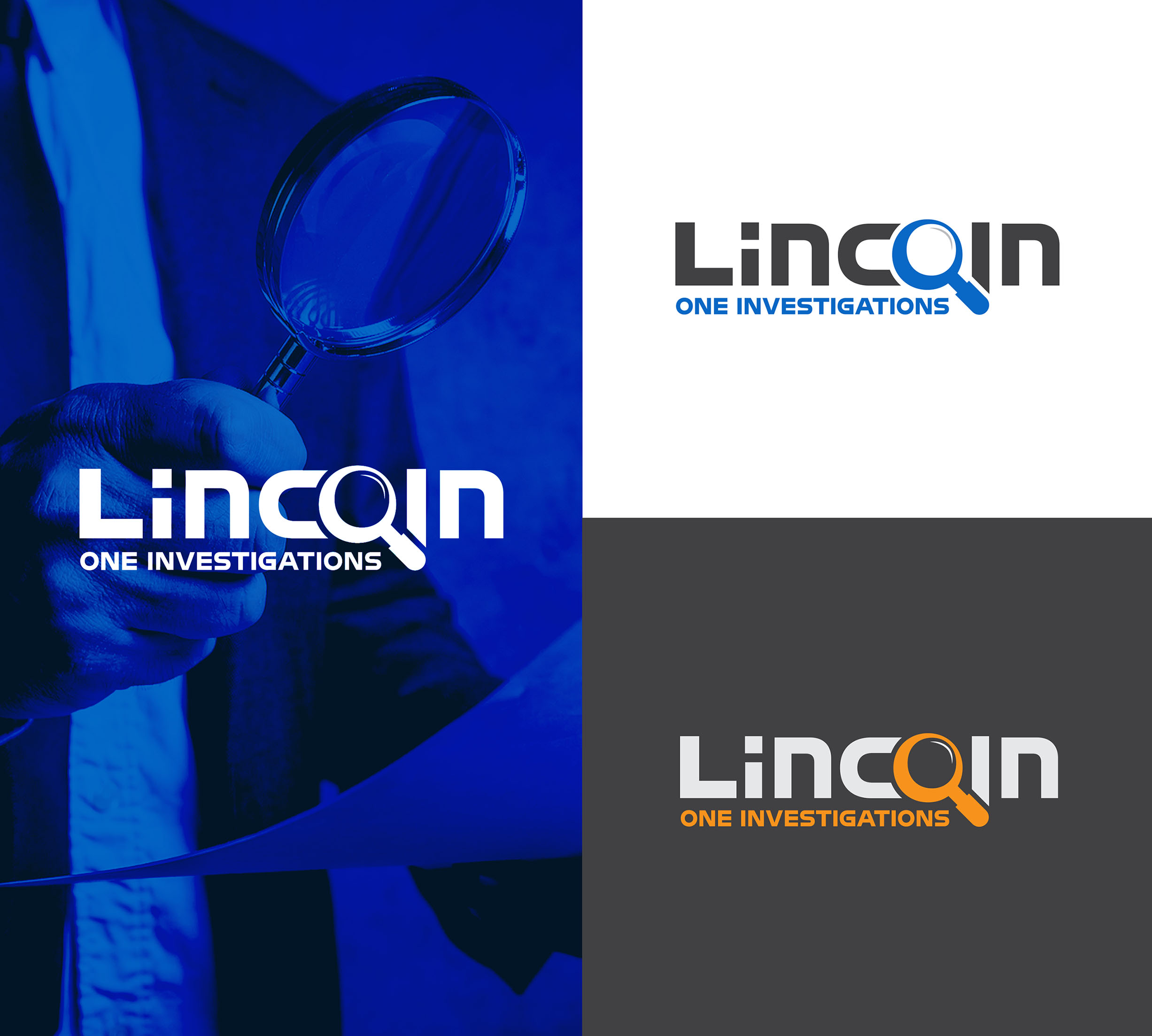 Logo Design by aexoagency for Lincoln One Investigations | Design #30237648
