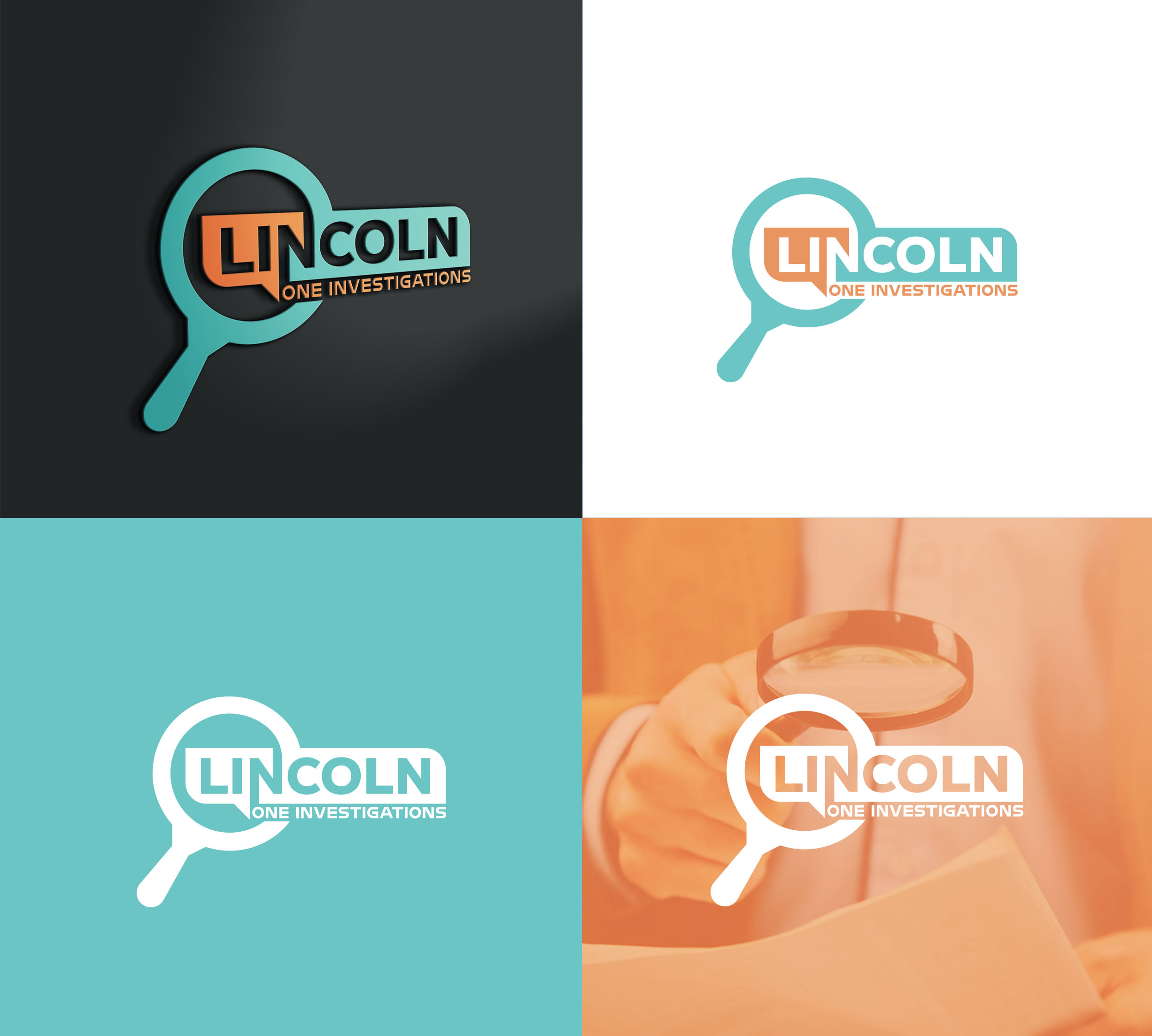 Logo Design by aexoagency for Lincoln One Investigations | Design #30238254