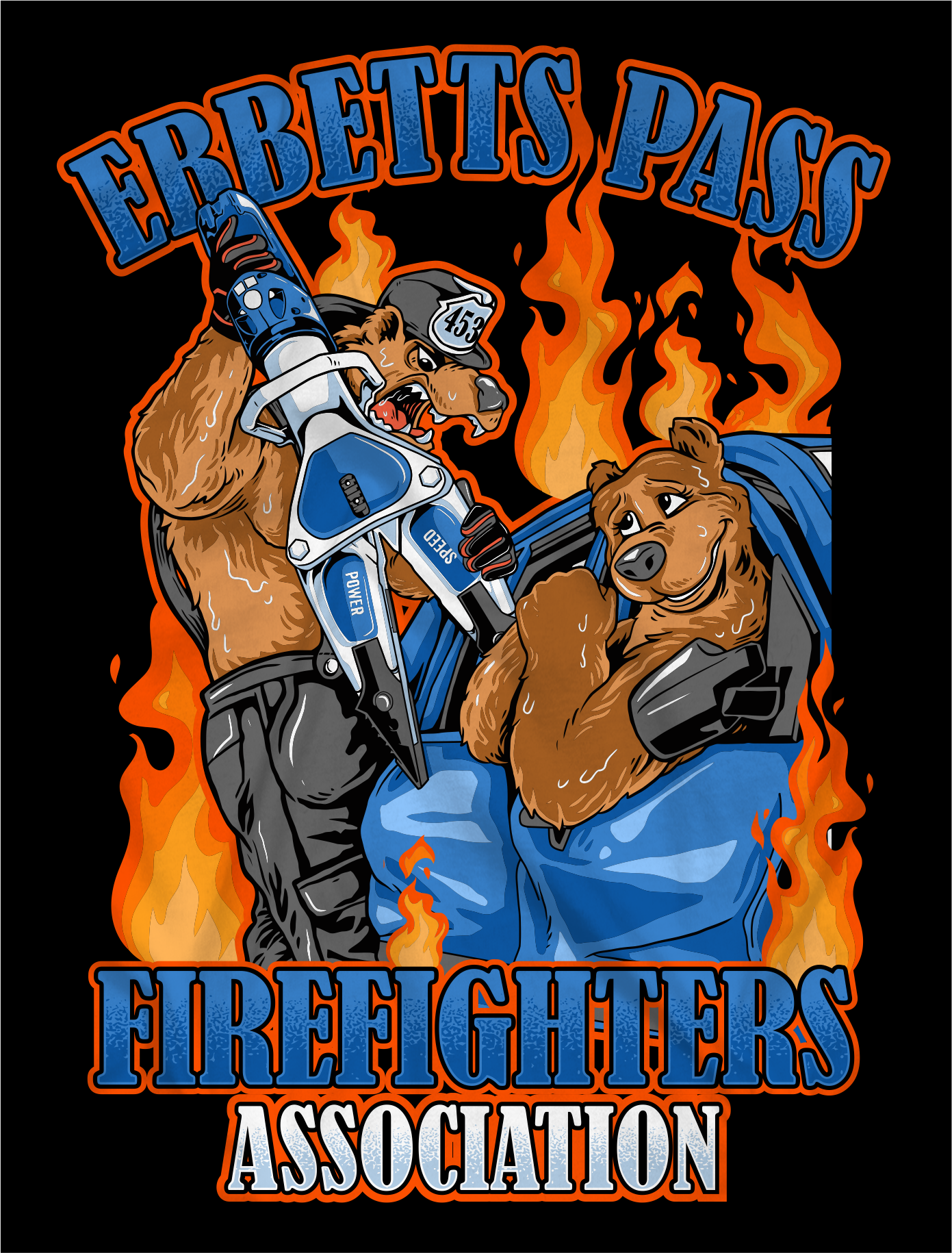 T-shirt Design by Yakuza20 for Ebbetts Pass Firefighters Association | Design #30267976