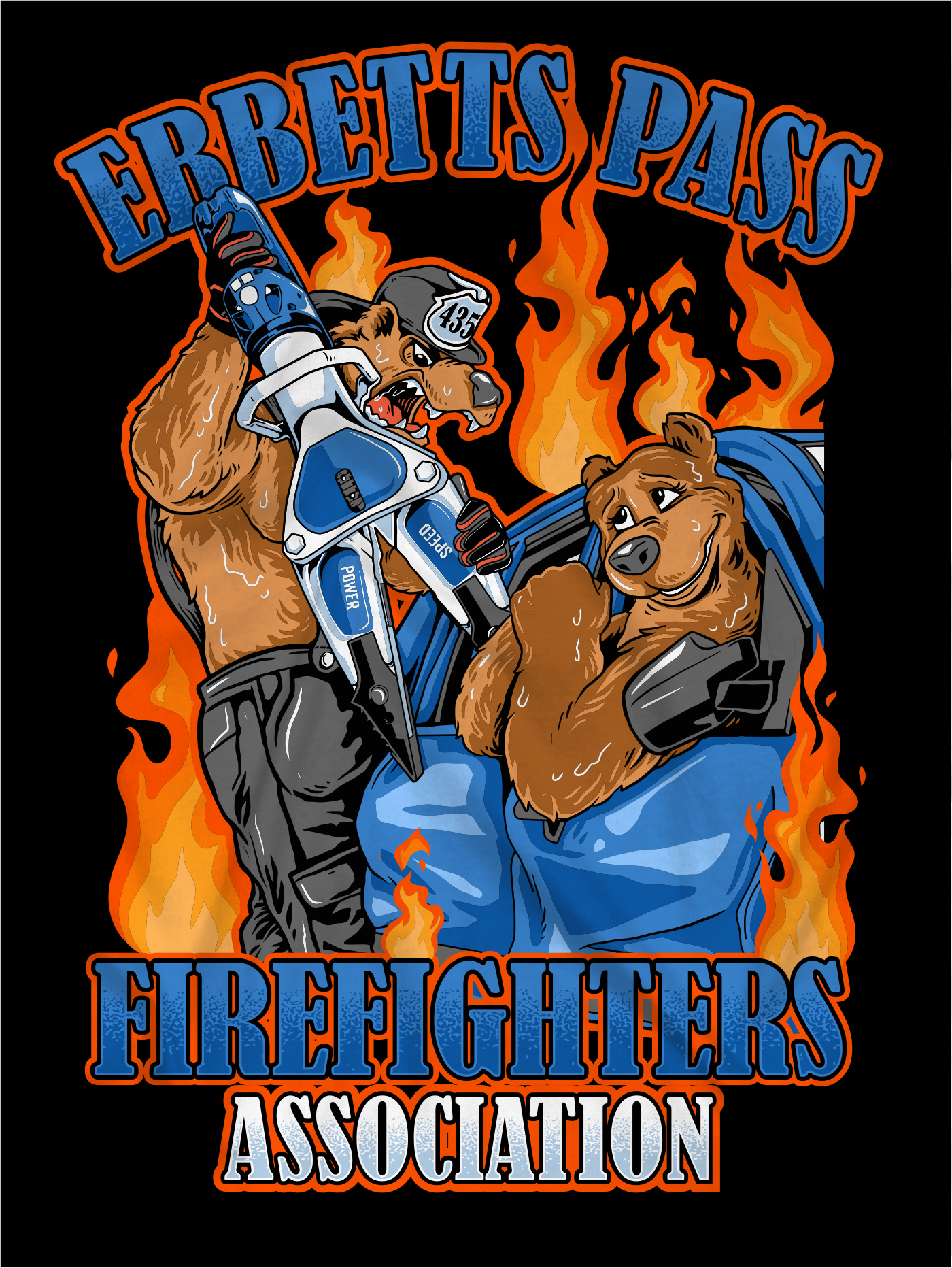 T-shirt Design by Yakuza20 for Ebbetts Pass Firefighters Association | Design #30268044