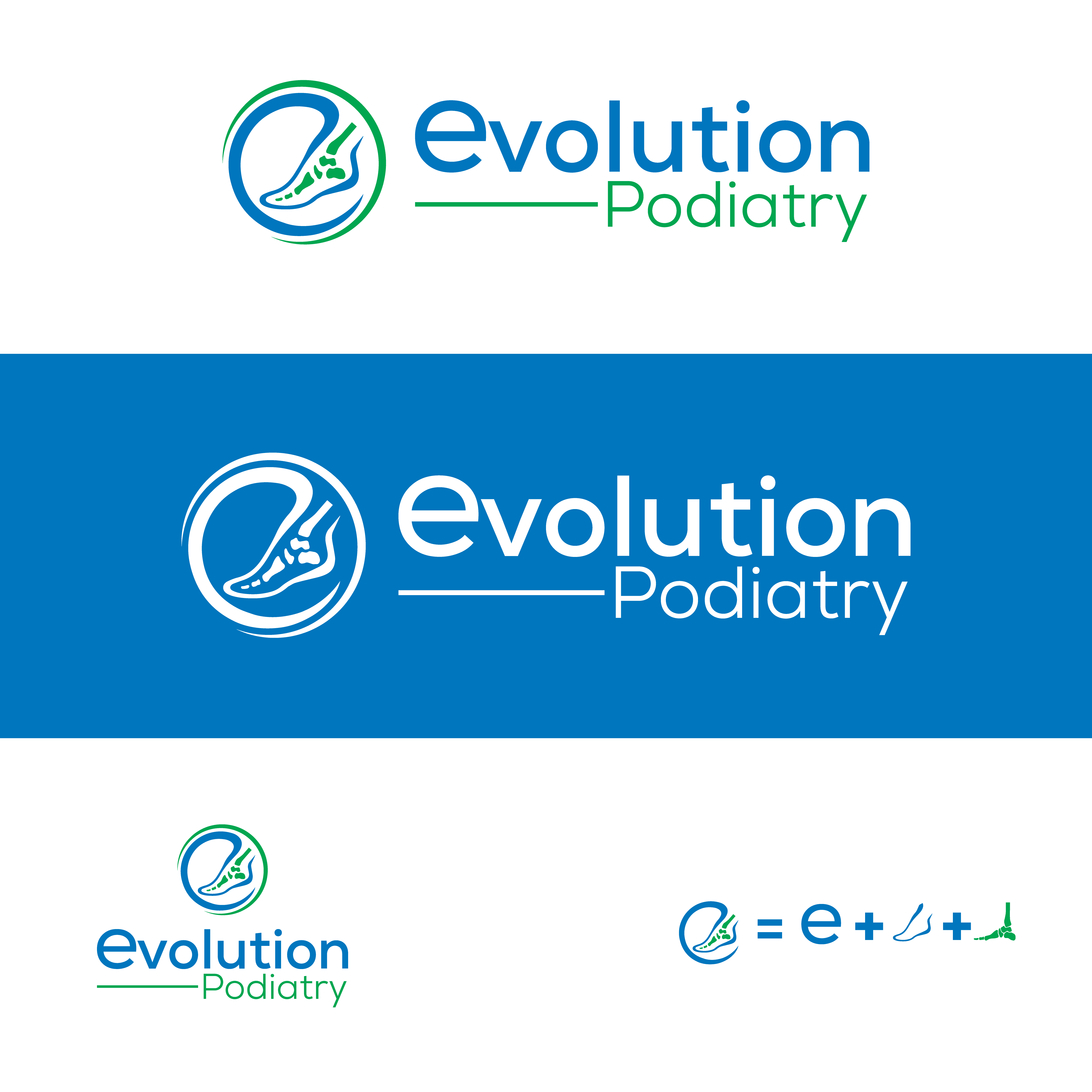 Logo-Design von M Art & Design für Podiatry Evolution | Design #30235850