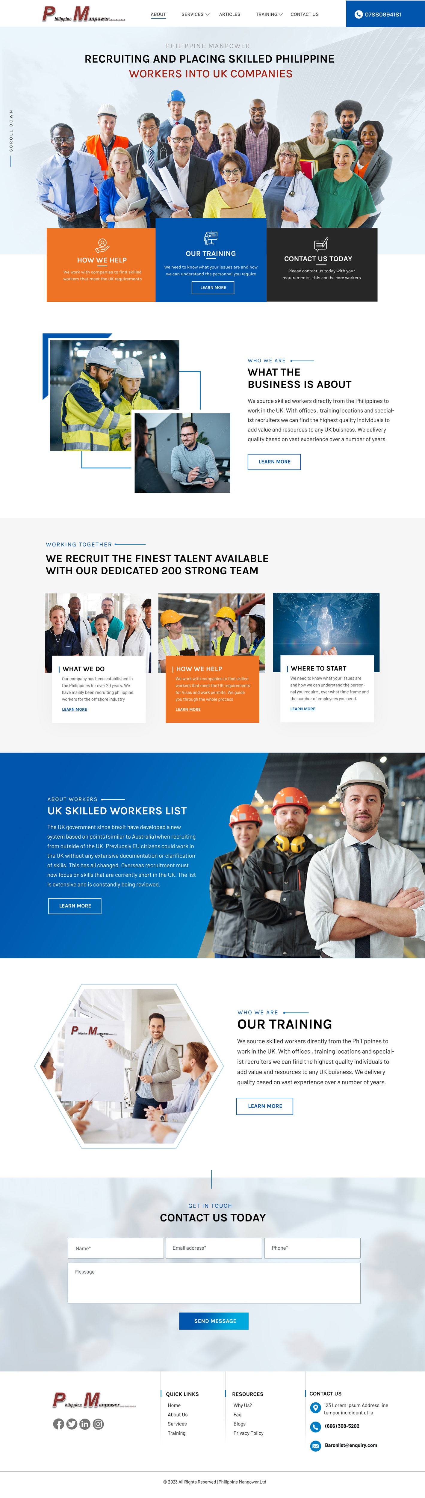 Web Design by Blue Sparrow for this project | Design #30259512