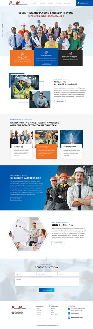 Web-Design von Blue Sparrow für dieses Projekt | Design: #30259512