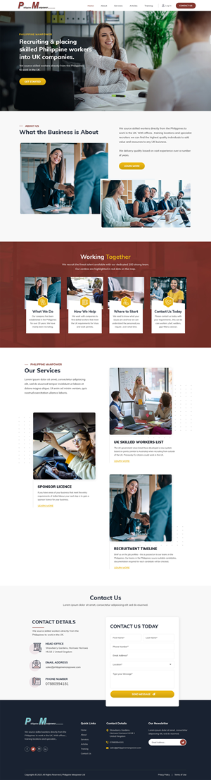 Web-Design von symagency für dieses Projekt | Design: #30260545