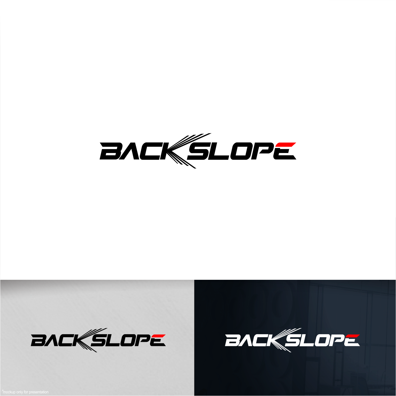 Logo Design by Arham Hidayat for Backslope Inc. | Design #30272800