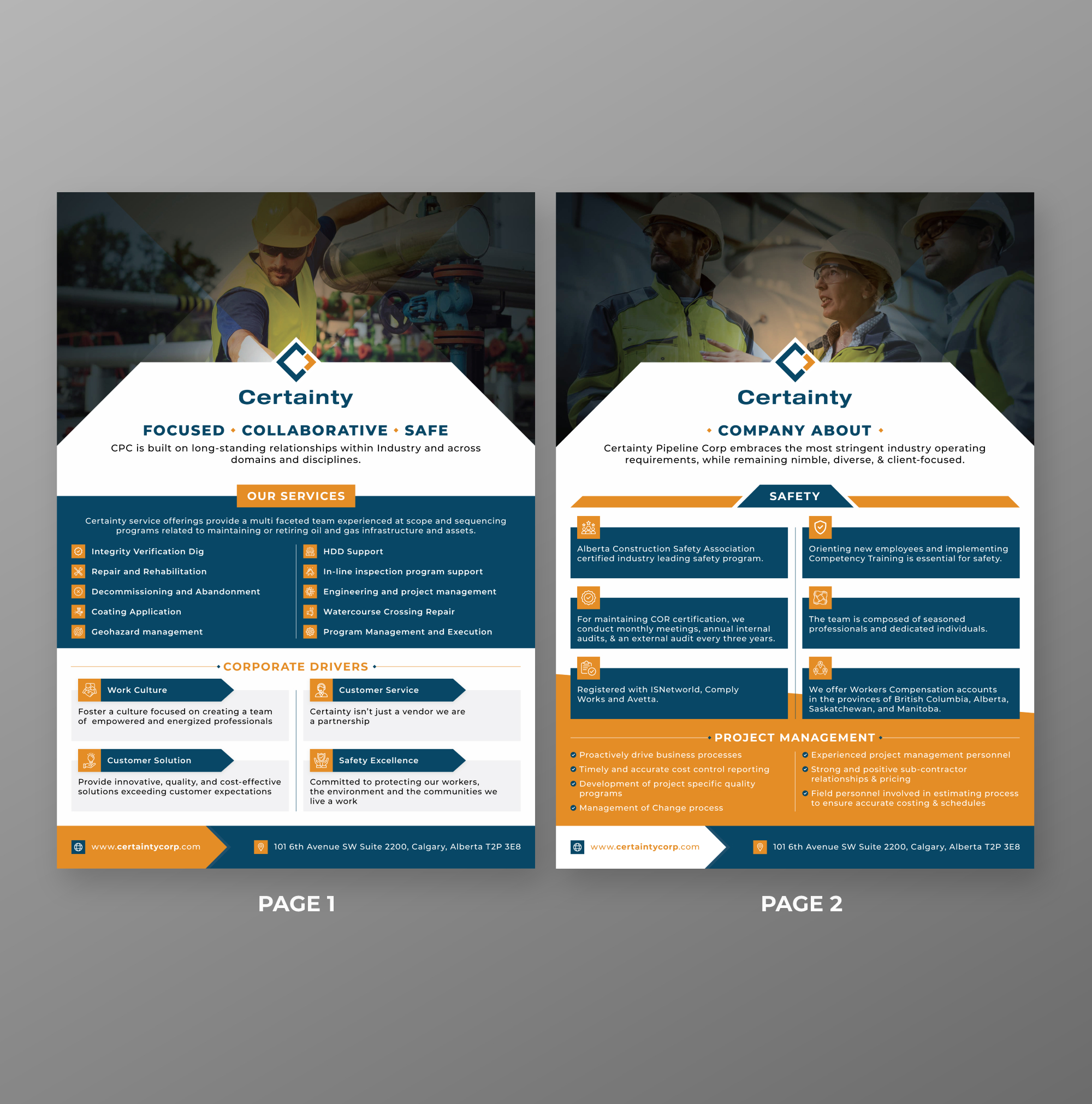 Diseño de Flyer por KreativeMadz para Certainty  | Diseño #30245459