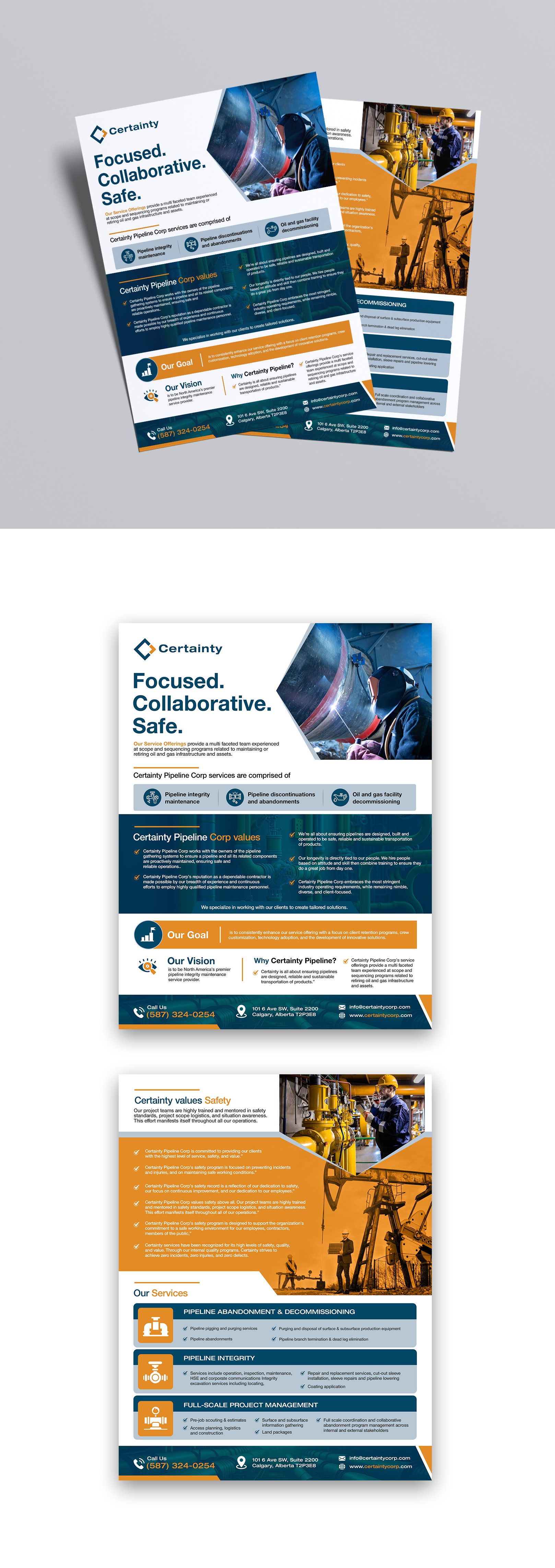 Flyer Design by debdesign for Certainty  | Design #30247650