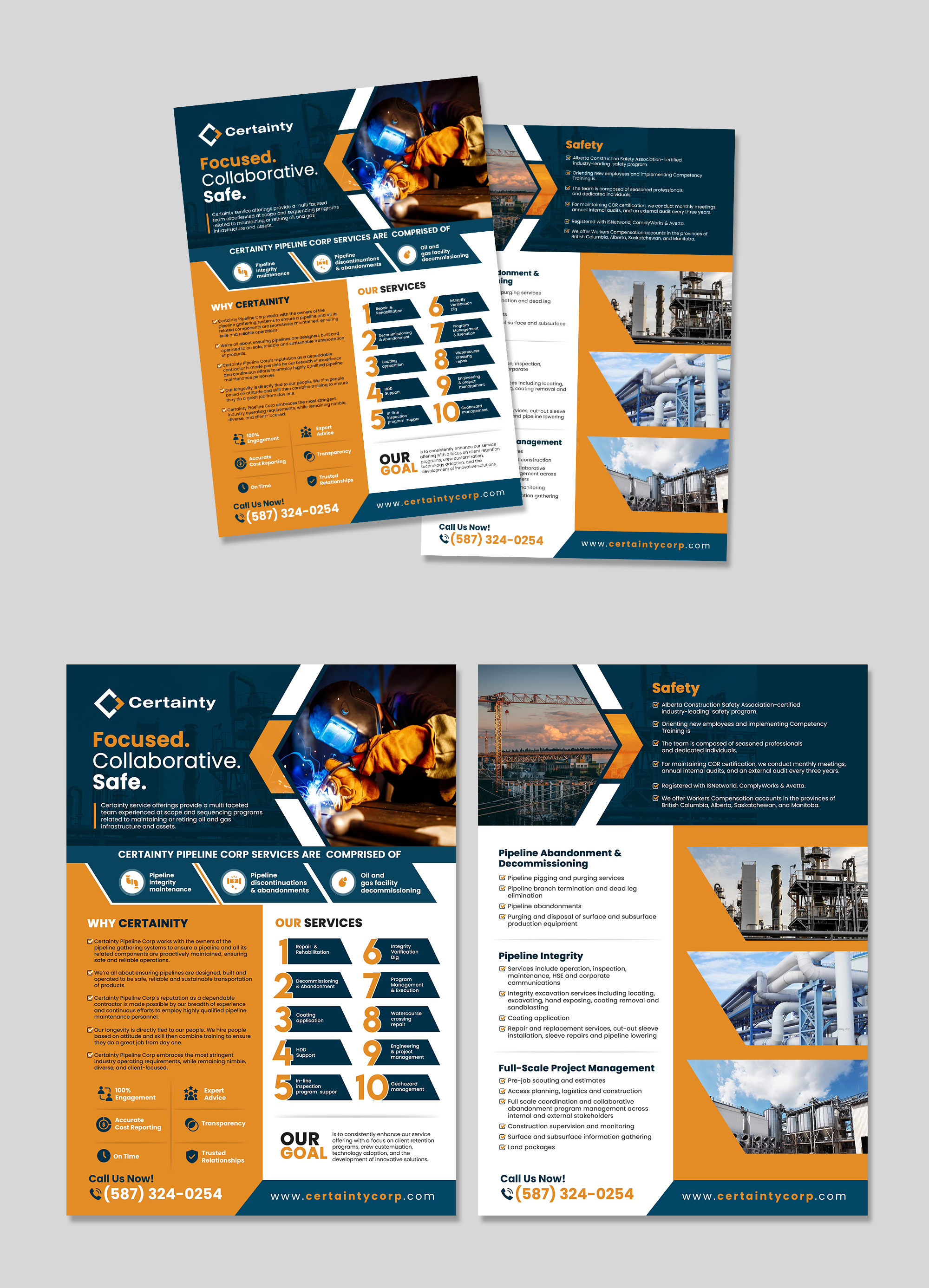 Diseño de Flyer por debdesign para Certainty  | Diseño #30248231