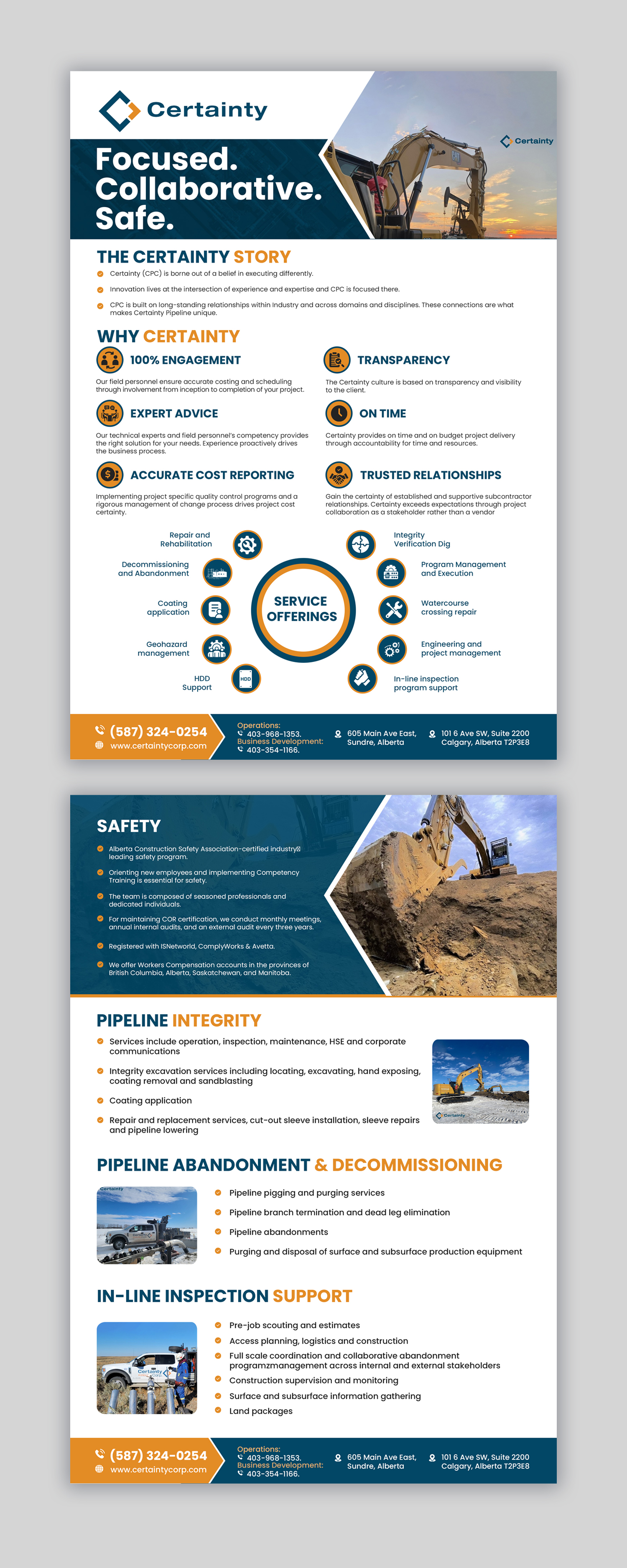 Diseño de Flyer por debdesign para Certainty  | Diseño #30269821