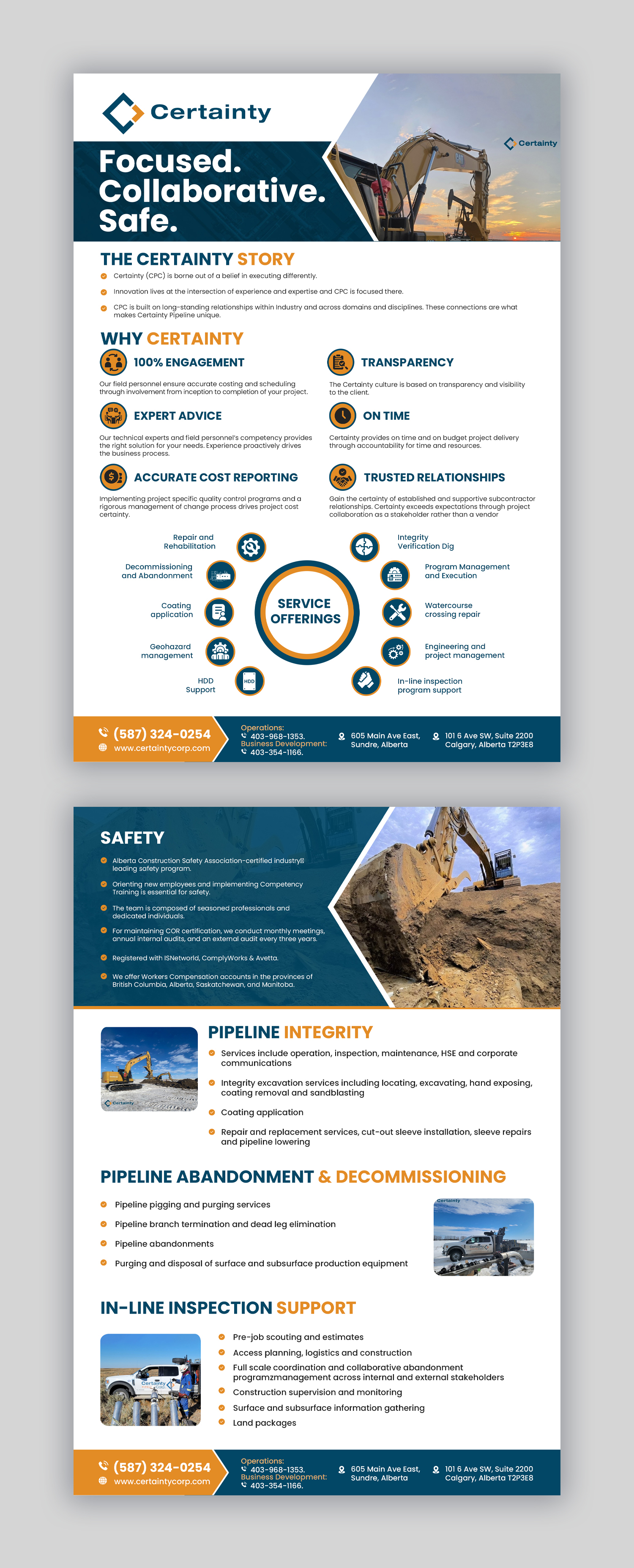 Diseño de Flyer por debdesign para Certainty  | Diseño #30283577