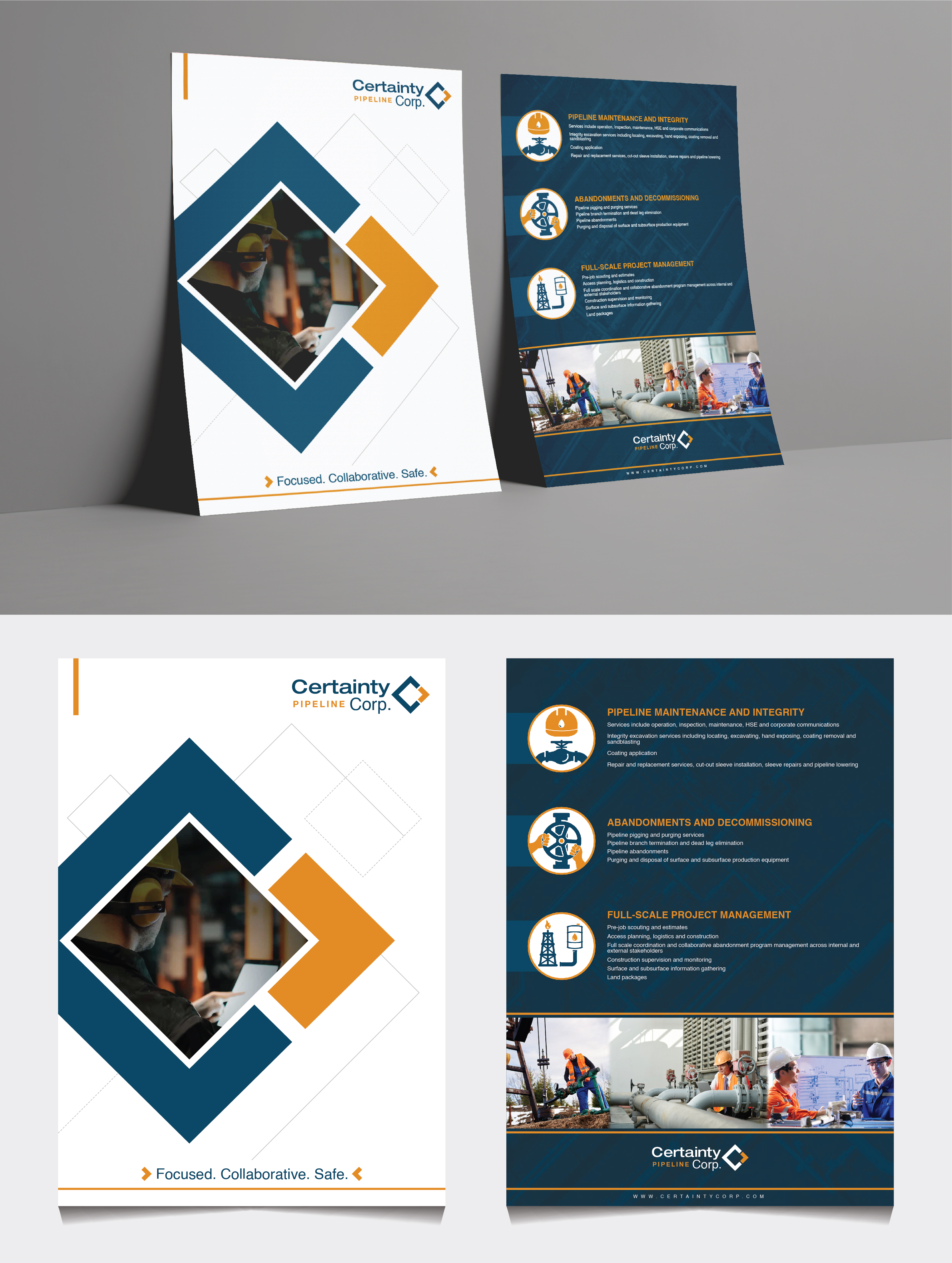 Flyer Design by 3Guys for Certainty  | Design #30261502