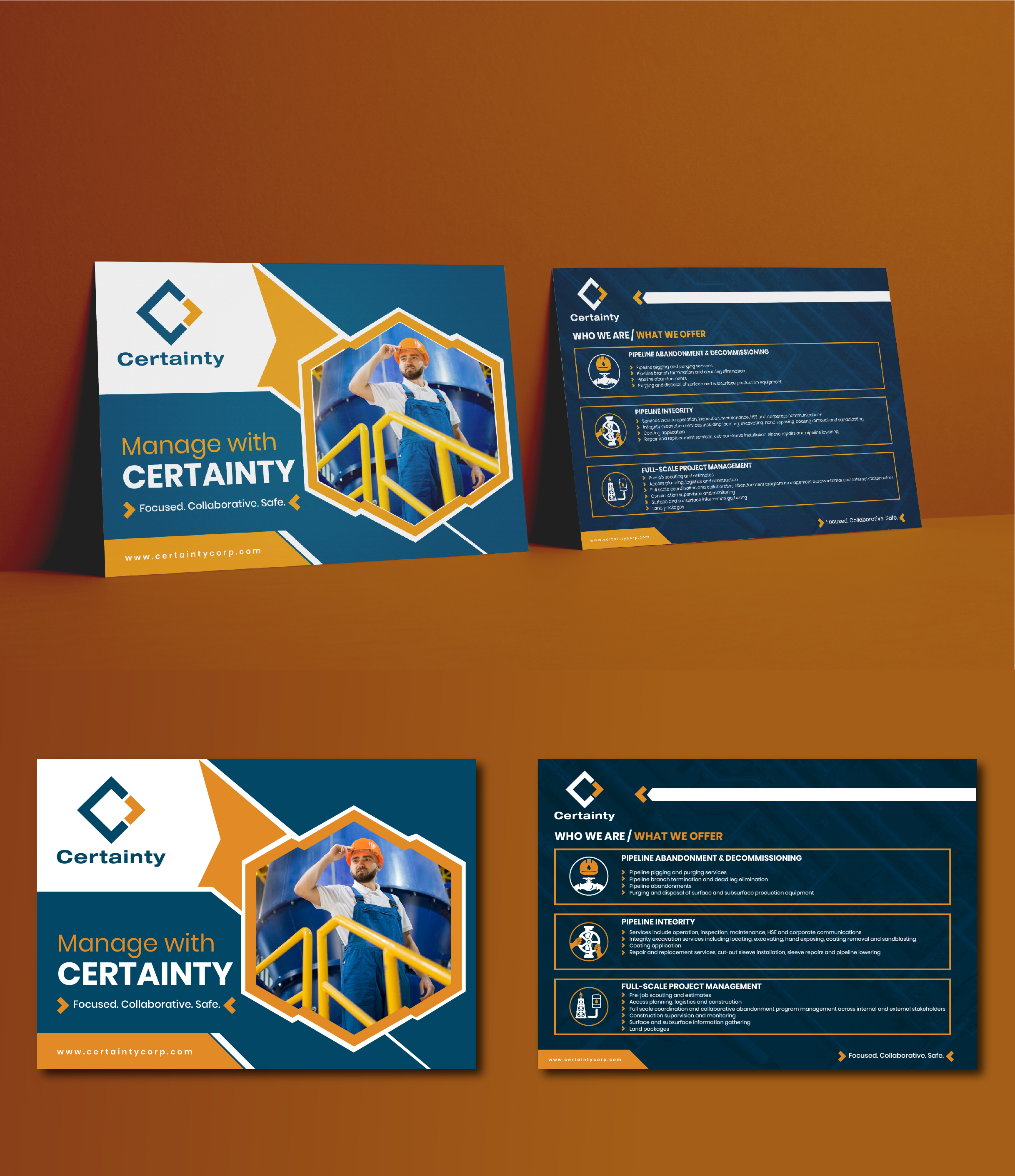 Diseño de Flyer por 3Guys para Certainty  | Diseño #30261503
