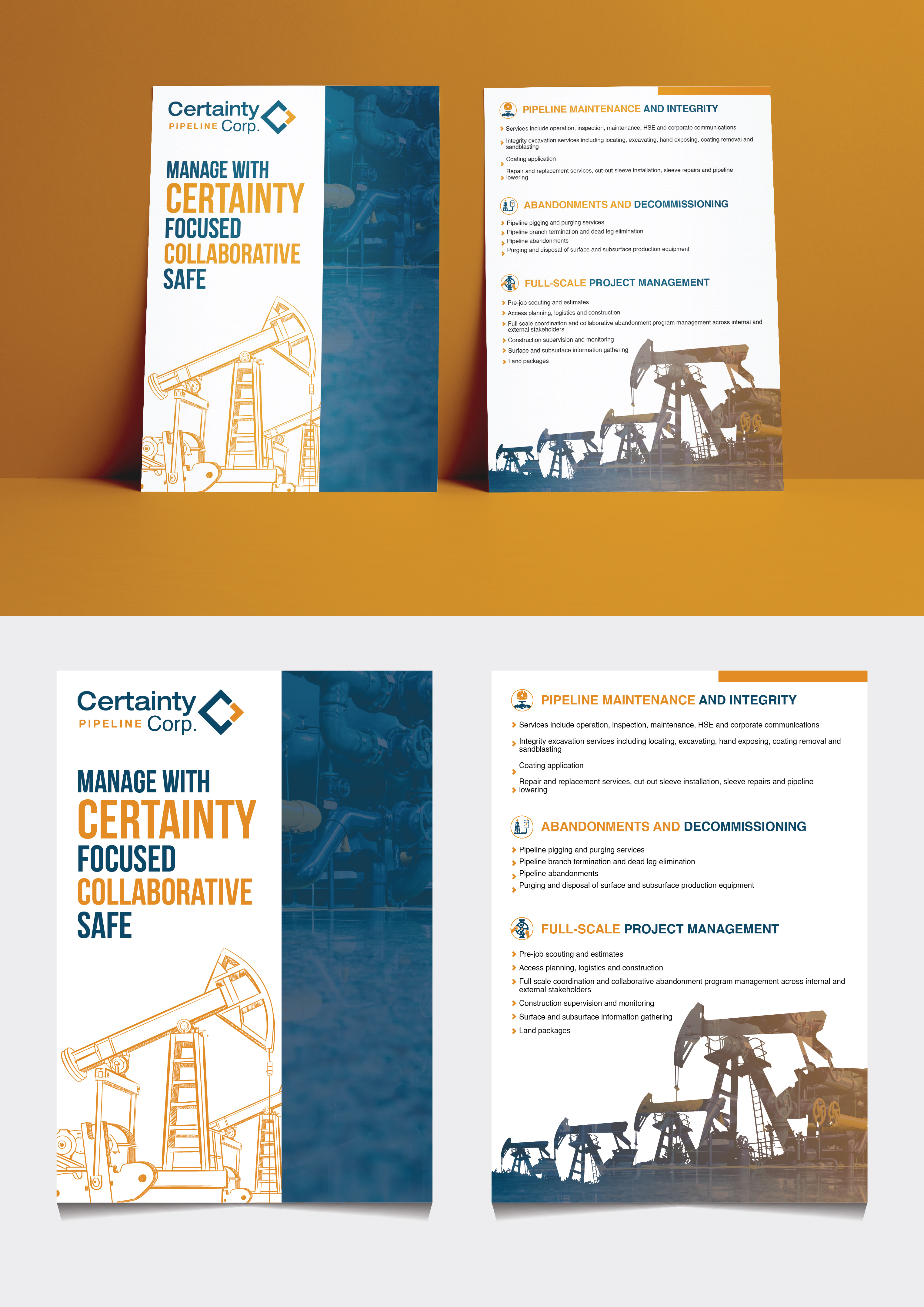 Diseño de Flyer por 3Guys para Certainty  | Diseño #30269228