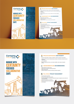 Design de Flyer par 3Guys pour Certainty  | Design : #30269228