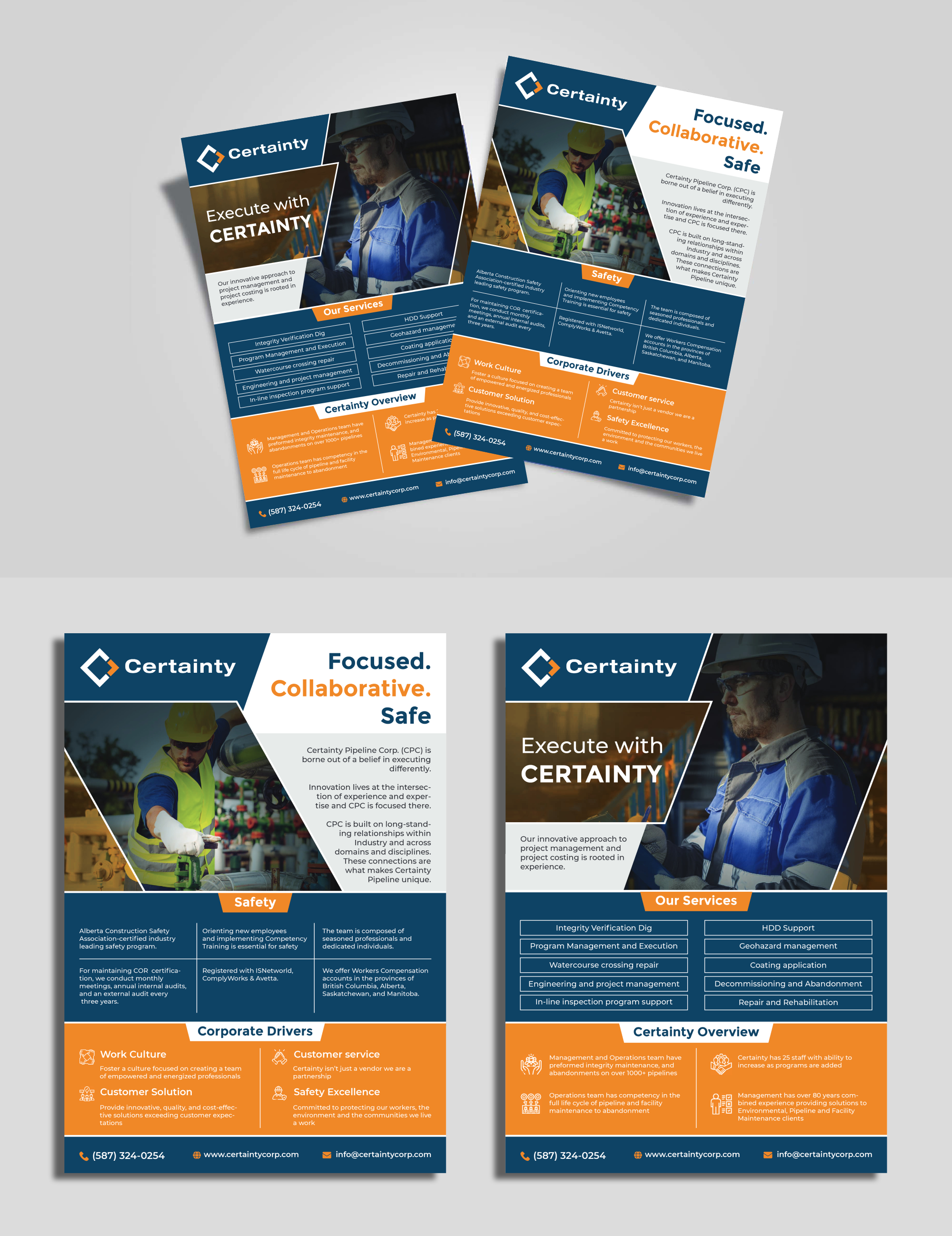 Diseño de Flyer por ecorokerz para Certainty  | Diseño #30262559