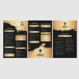 Menu Design by Dana_Vidana